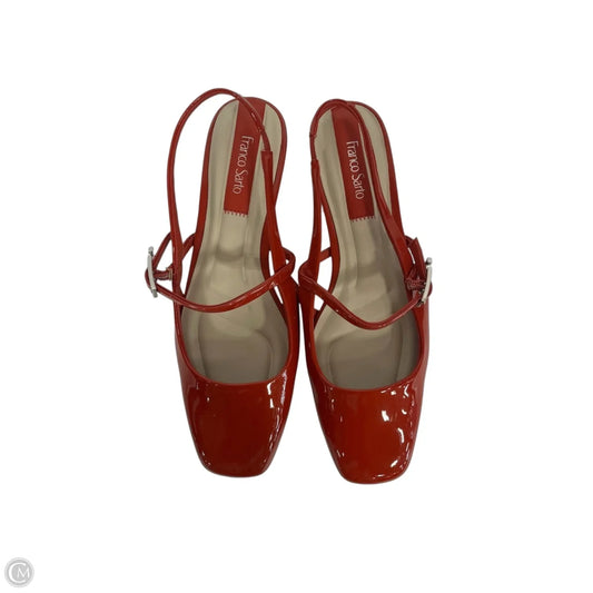 Shoes Flats By Franco Sarto In Orange, Size: 7