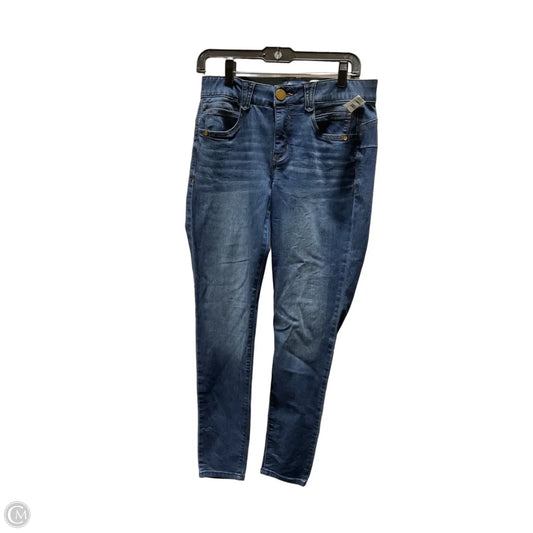 Jeans Skinny By Democracy In Blue Denim, Size: 6