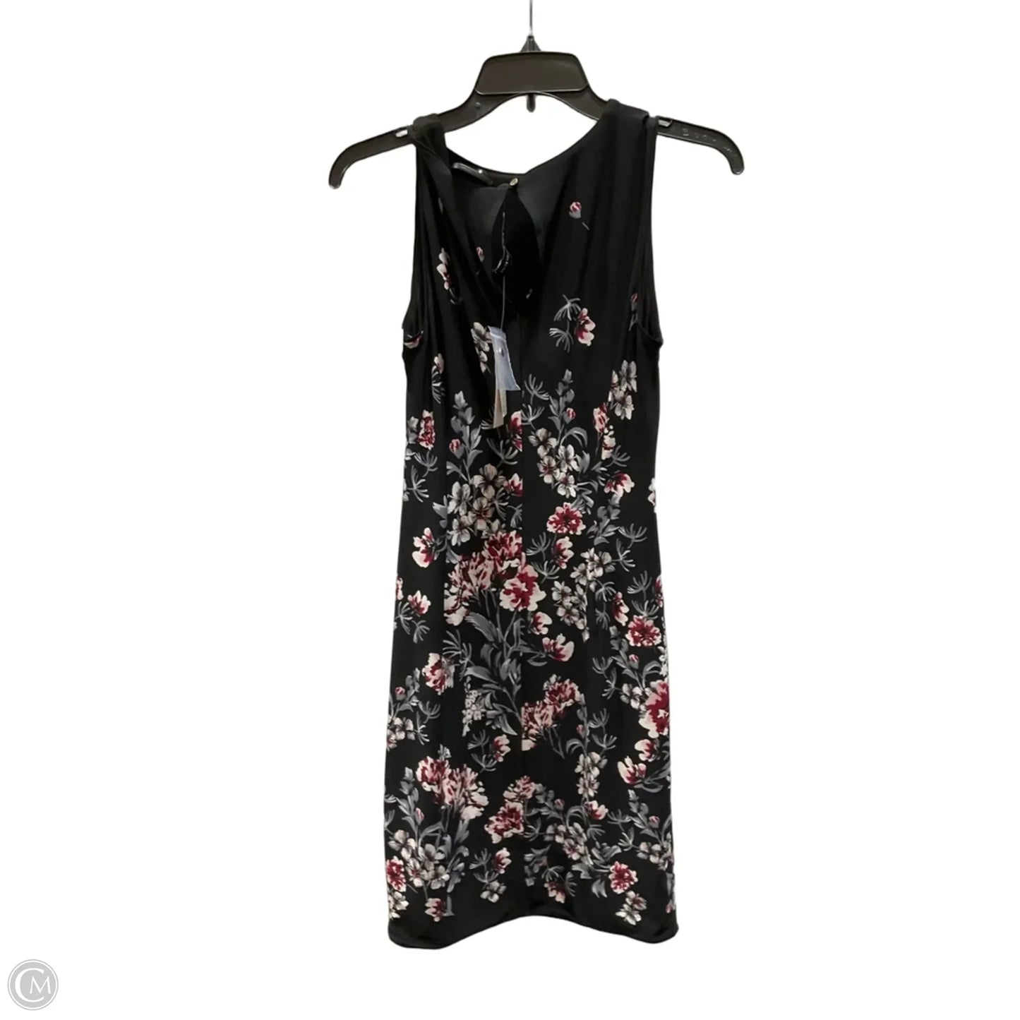 Dress Casual Midi By White House Black Market In Black, Size: Xs