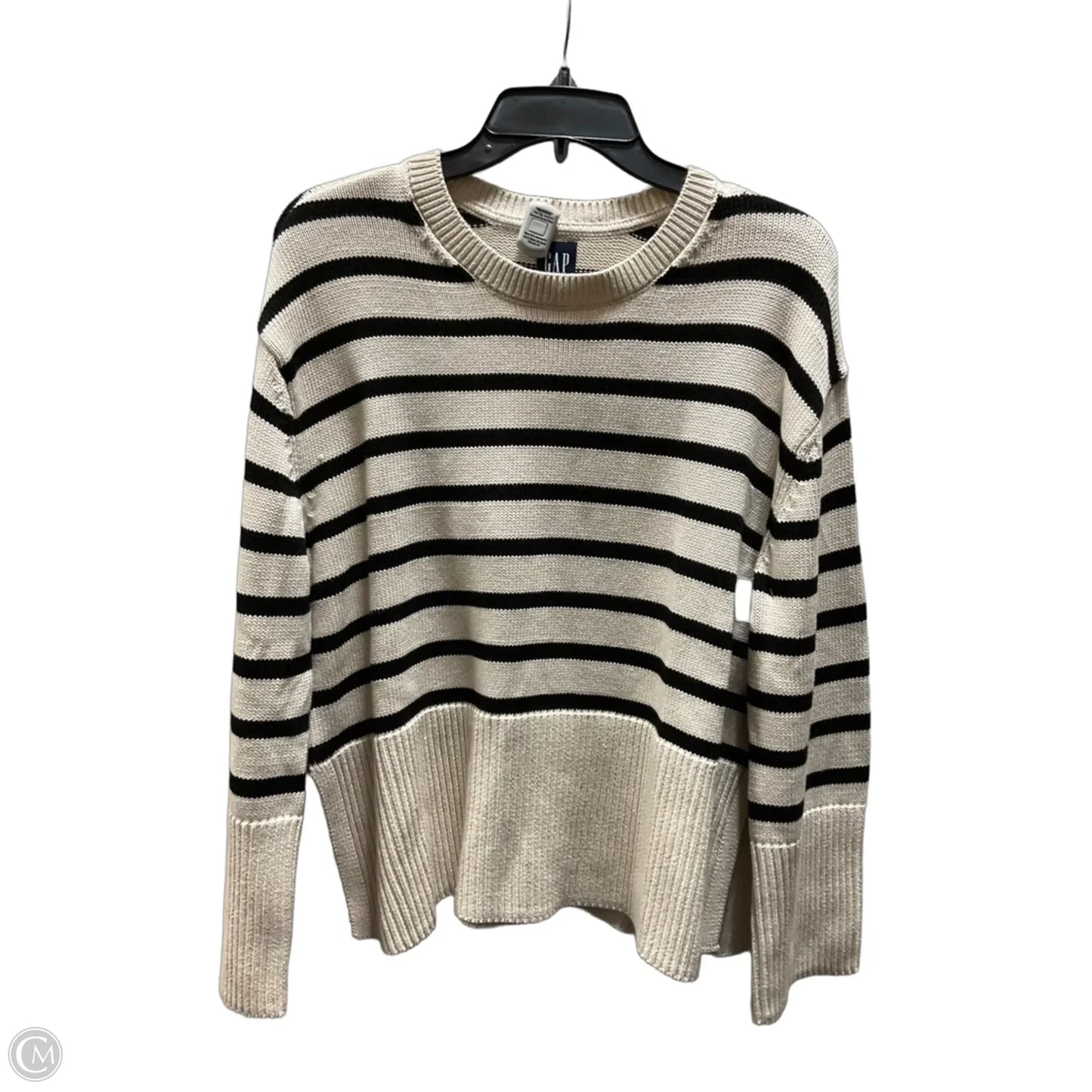 Sweater By Gap In Striped Pattern, Size: S