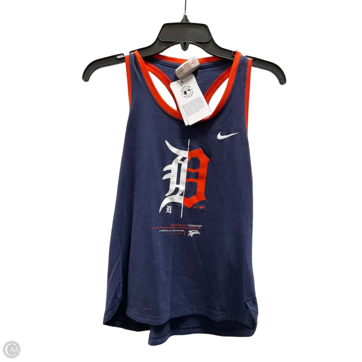 Athletic Tank Top By Nike In Navy, Size: S