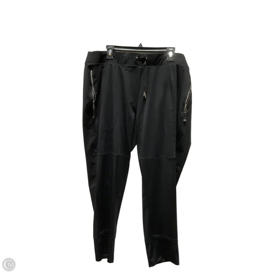 Athletic Pants By Chicos In Black, Size: Xxl