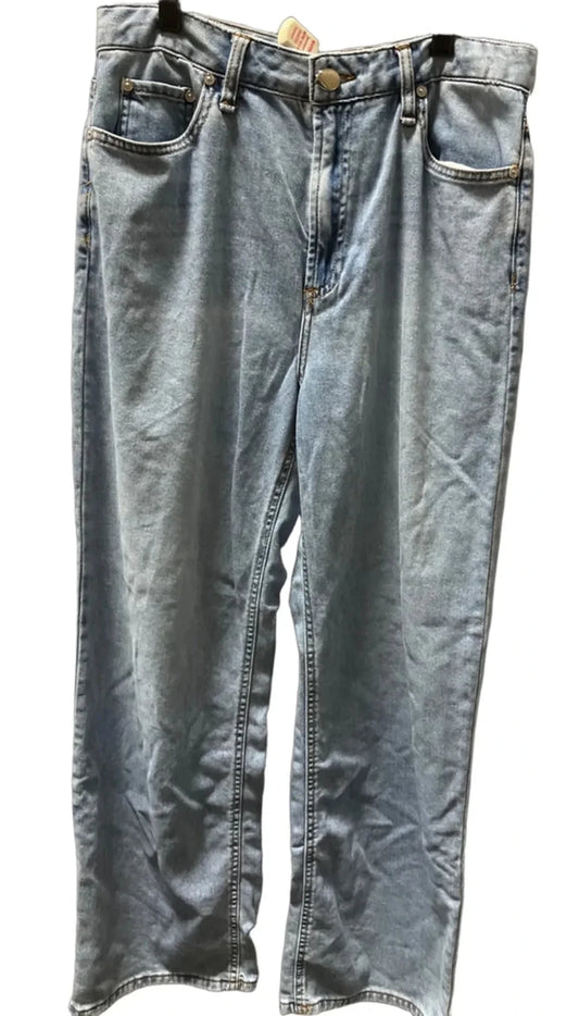 Jeans Wide Leg By Oat In Blue Denim, Size: 10
