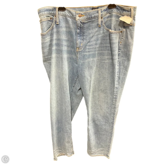 Jeans Boyfriend By J. Crew In Blue Denim, Size: 18