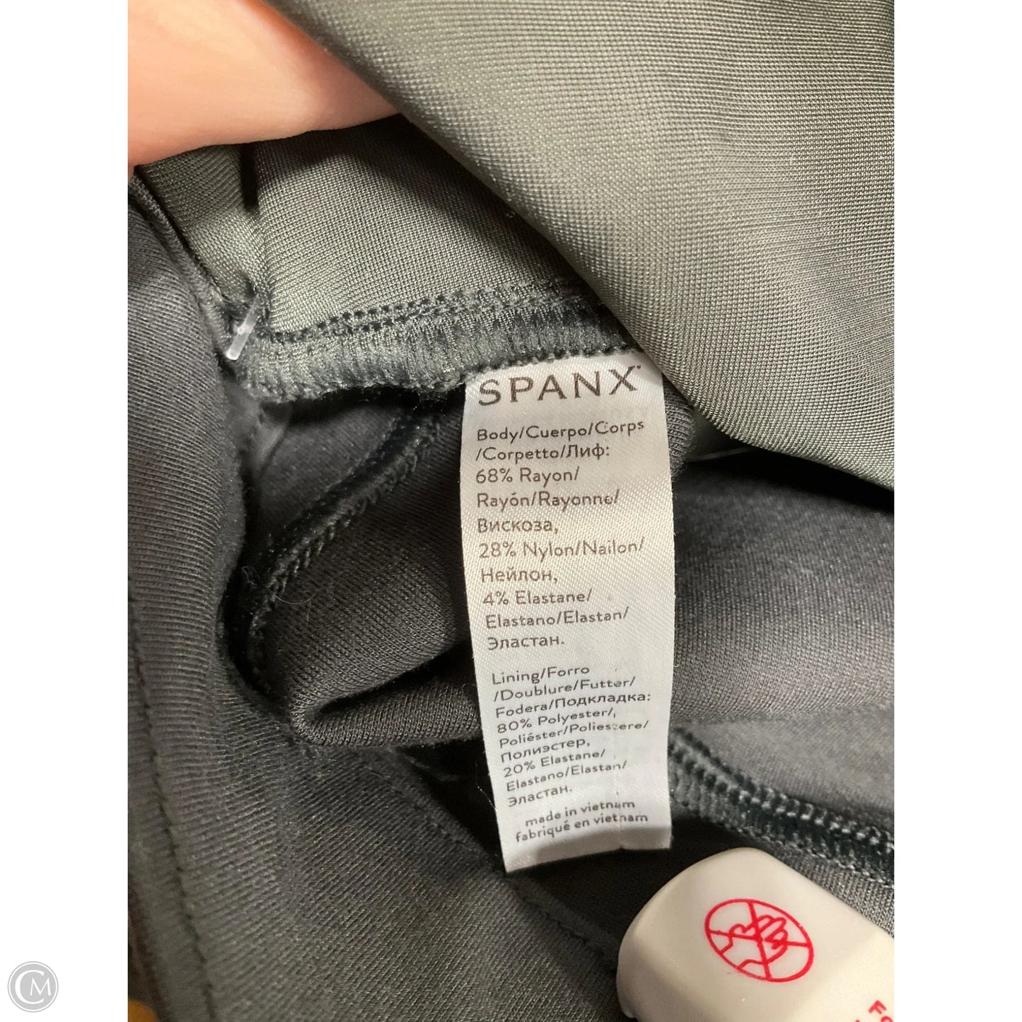 Pants Leggings By Spanx In Grey, Size: L