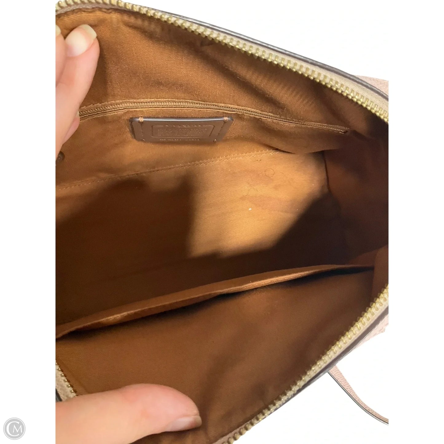 Crossbody Designer By Coach, Size: Large