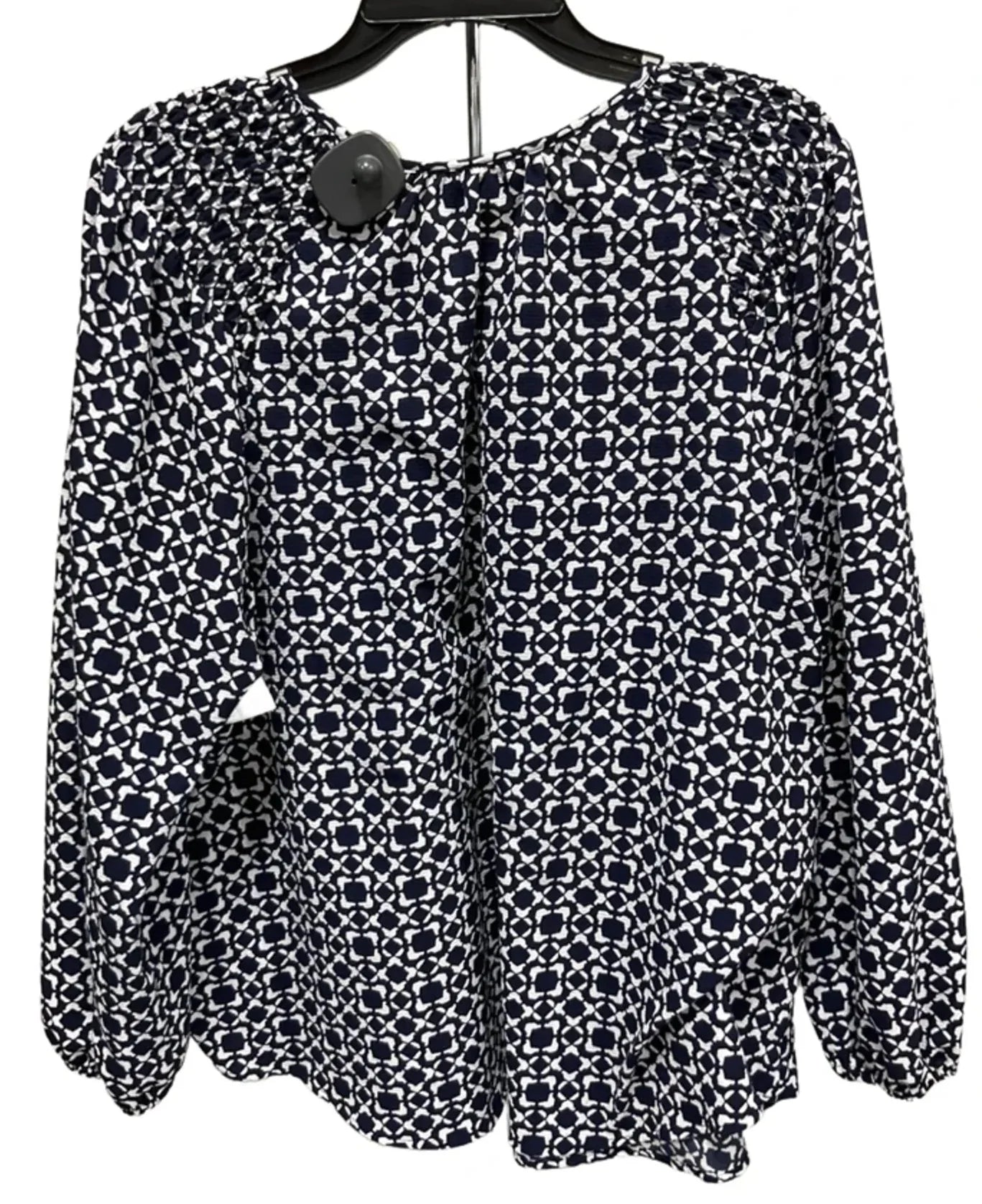 Top 3/4 Sleeve By Lane Bryant In Blue, Size: 14