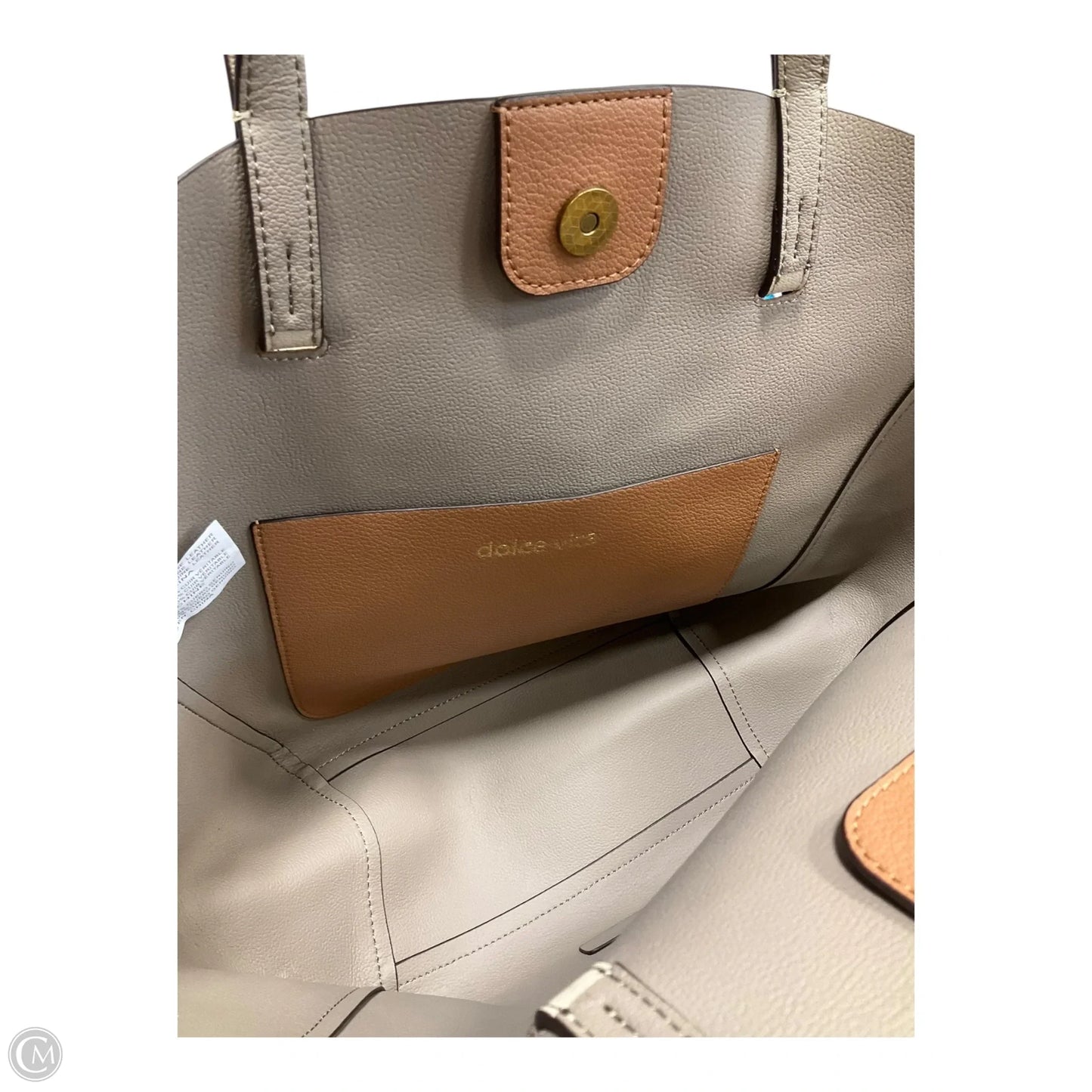 Tote Leather By Dolce Vita, Size: Large