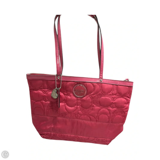 Handbag Designer By Coach, Size: Medium