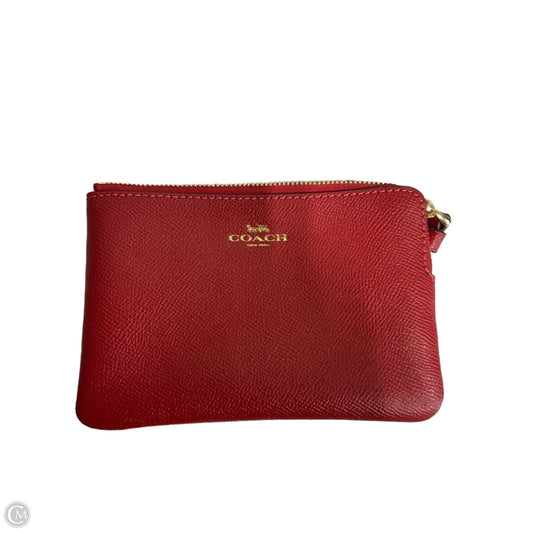 Wristlet Designer By Coach, Size: Small