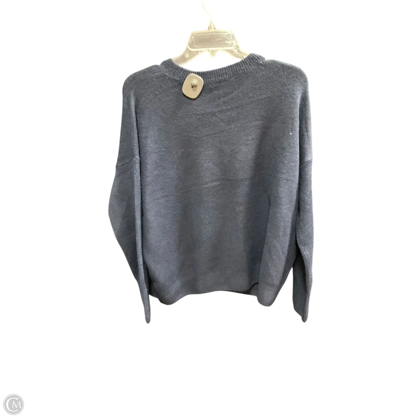 Top Long Sleeve By Vince Camuto In Navy, Size: S