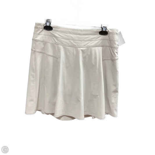 Athletic Skirt By Athleta In Cream, Size: 8