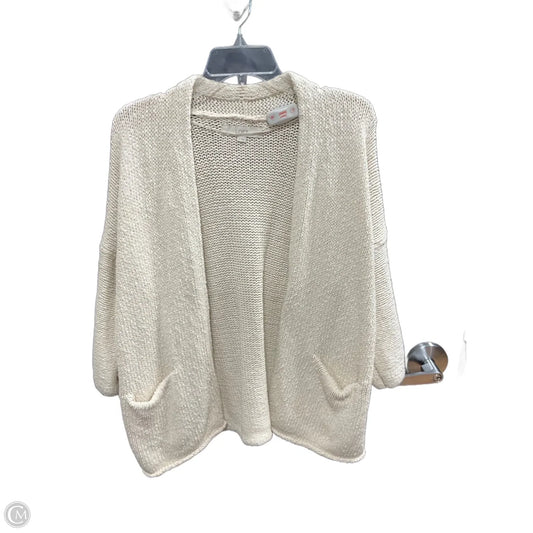 Cardigan By Loft In Cream, Size: M