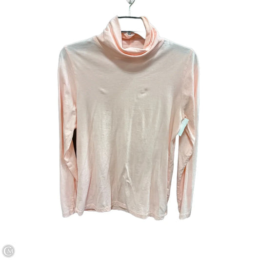 Top Long Sleeve By J. Crew In Pink, Size: M