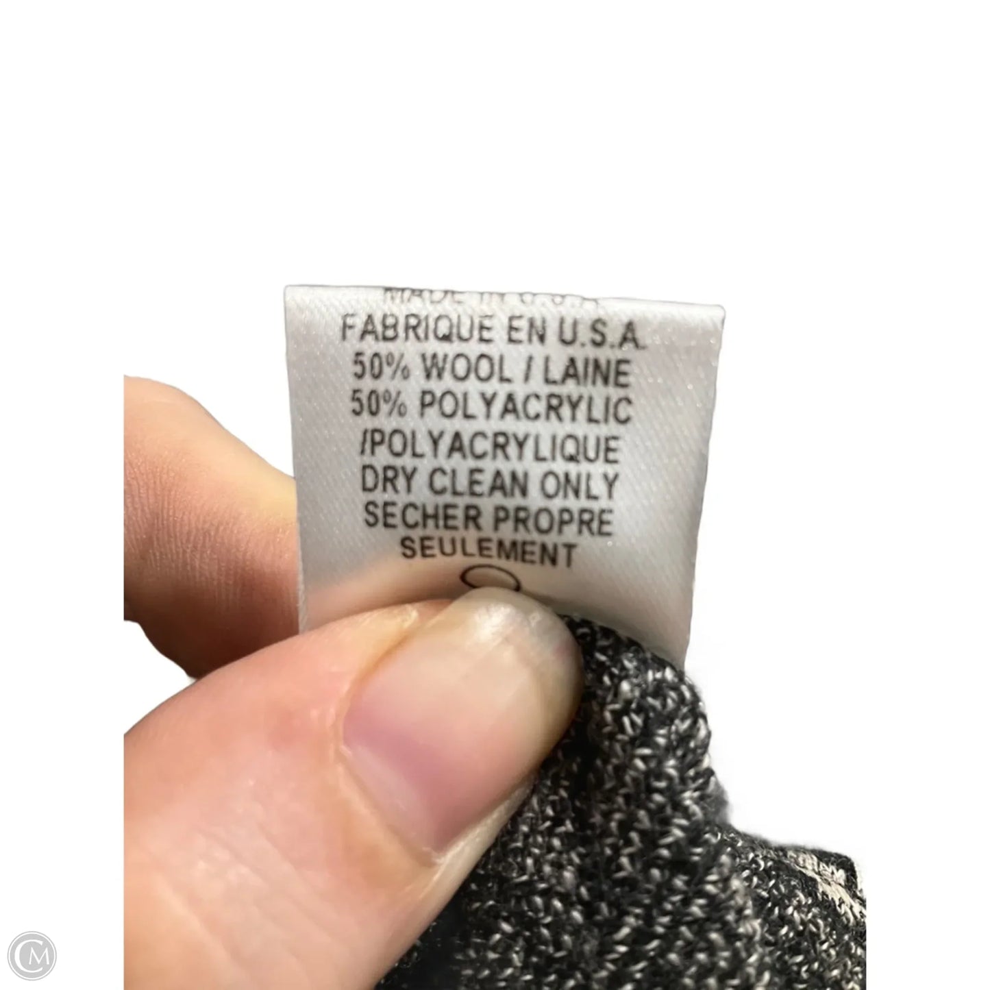 Blouse Designer By Diane Von Furstenberg In Black & Cream, Size: 10