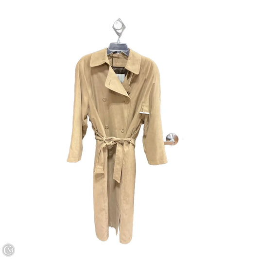 Coat Trench Coat By London Fog In Brown, Size: 8