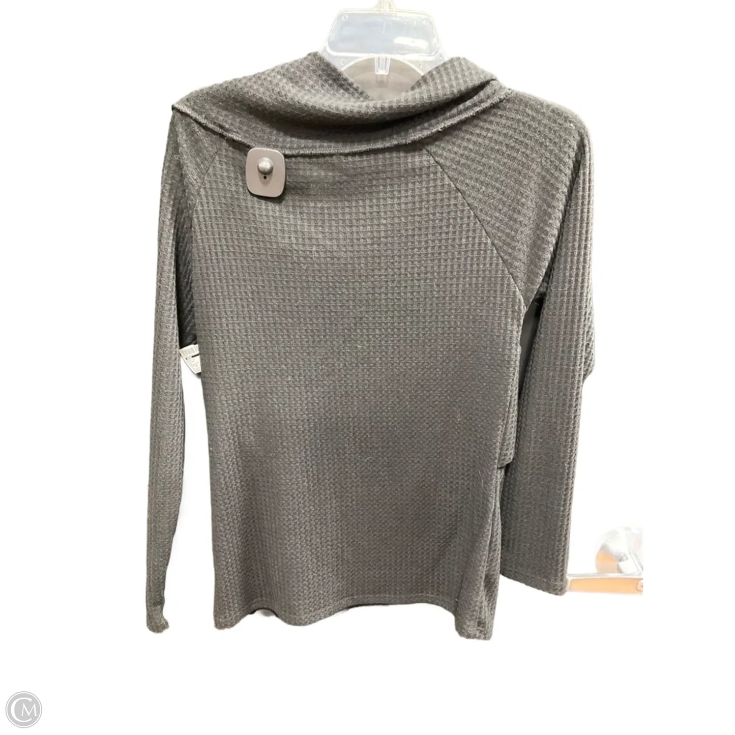 Top Long Sleeve By Bibi In Black, Size: S