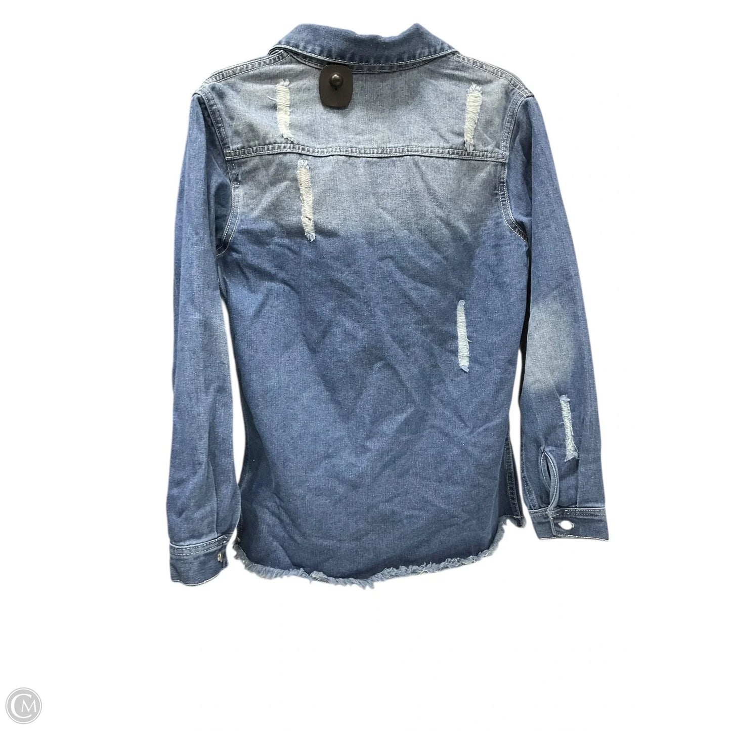 Jacket Denim By Dokotoo In Blue Denim, Size: S