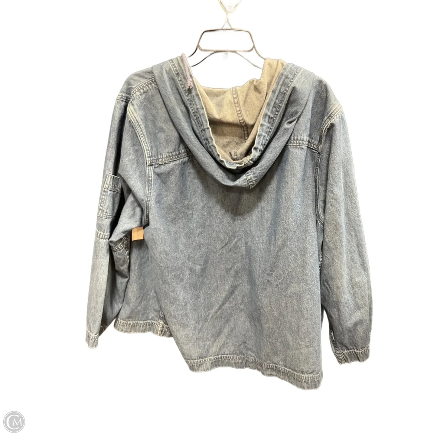 Jacket Denim By Cj Banks In Blue Denim, Size: 2x