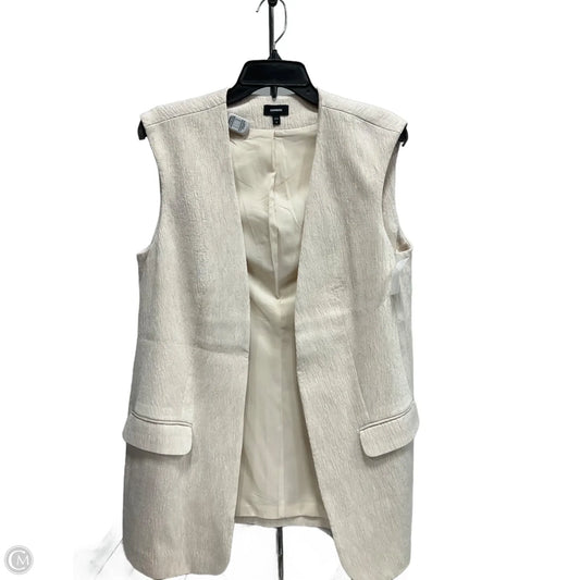 Vest Other By Express In Beige, Size: M