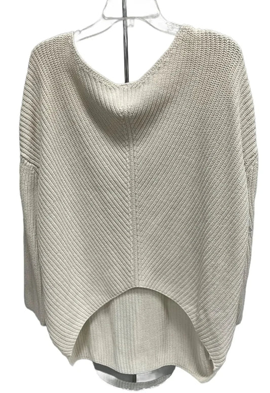 Top Long Sleeve By Urban Outfitters In Cream, Size: S