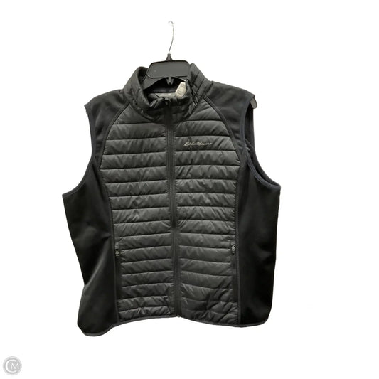 Vest Other By Eddie Bauer In Black, Size: Xxl