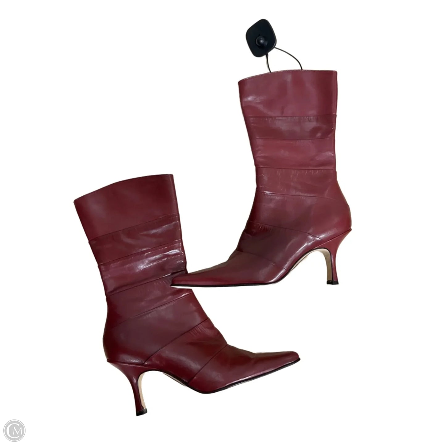 Boots Ankle Heels By Antonio Melani In Red, Size: 6