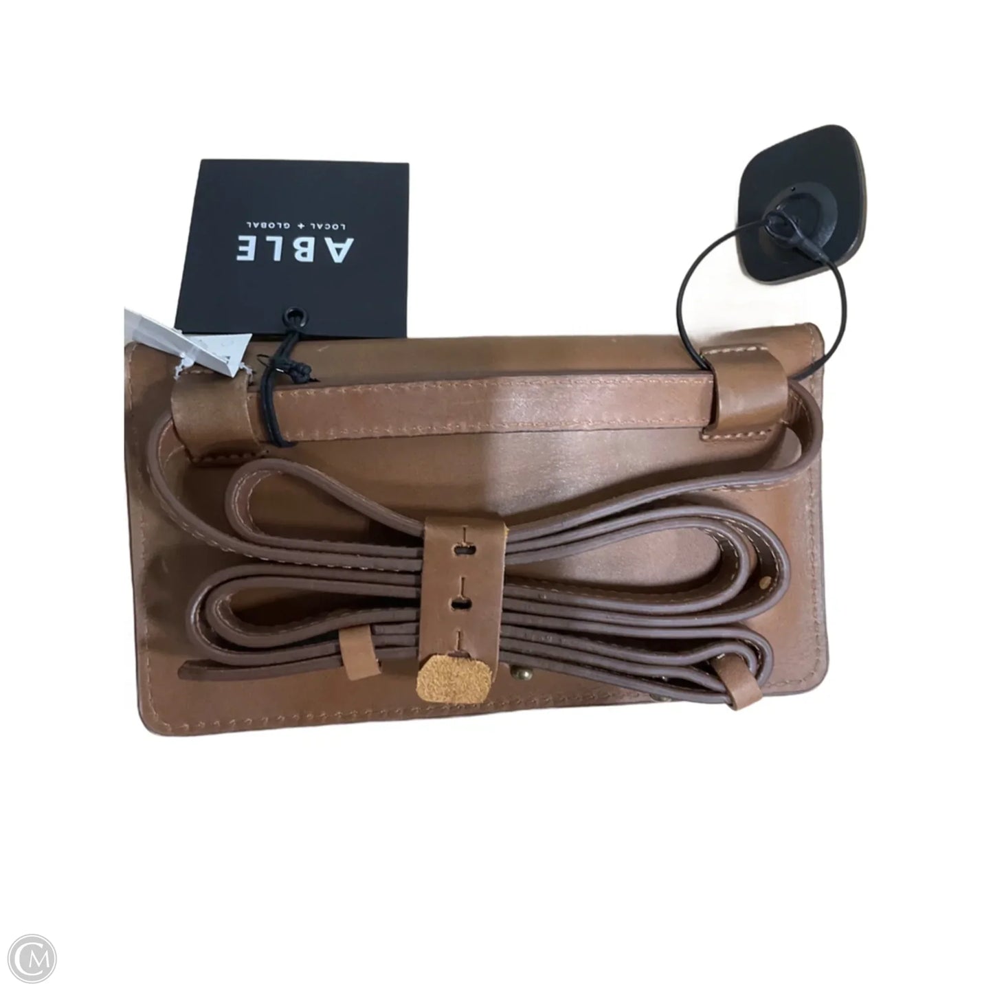 Belt Bag Leather By Able, Size: Medium