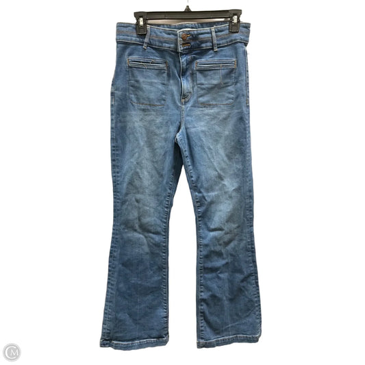 Jeans Boot Cut By Loft In Blue Denim, Size: 8