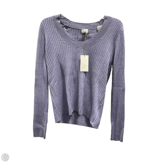 Top Long Sleeve By A New Day In Purple, Size: Xl