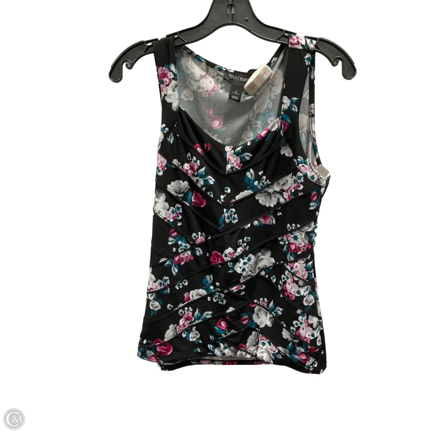 Top Sleeveless By White House Black Market In Floral Print, Size: S