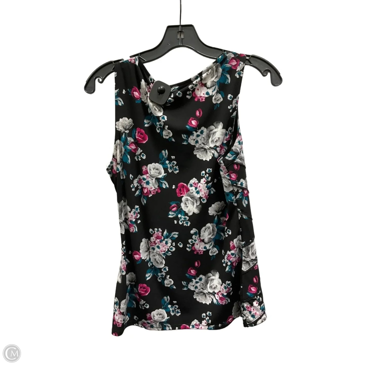 Top Sleeveless By White House Black Market In Floral Print, Size: S