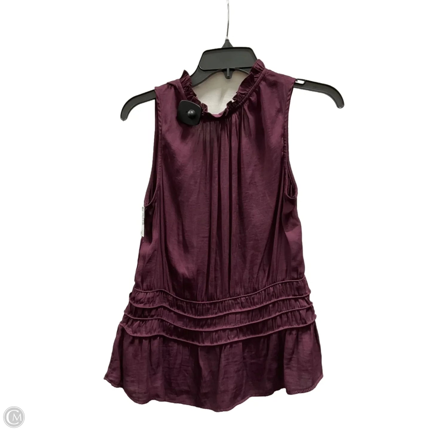 Top Sleeveless By White House Black Market In Purple, Size: M