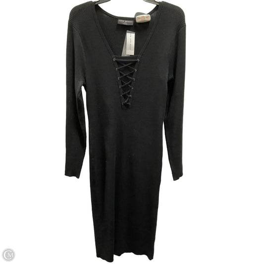 Dress Casual Maxi By Lane Bryant In Black, Size: 14