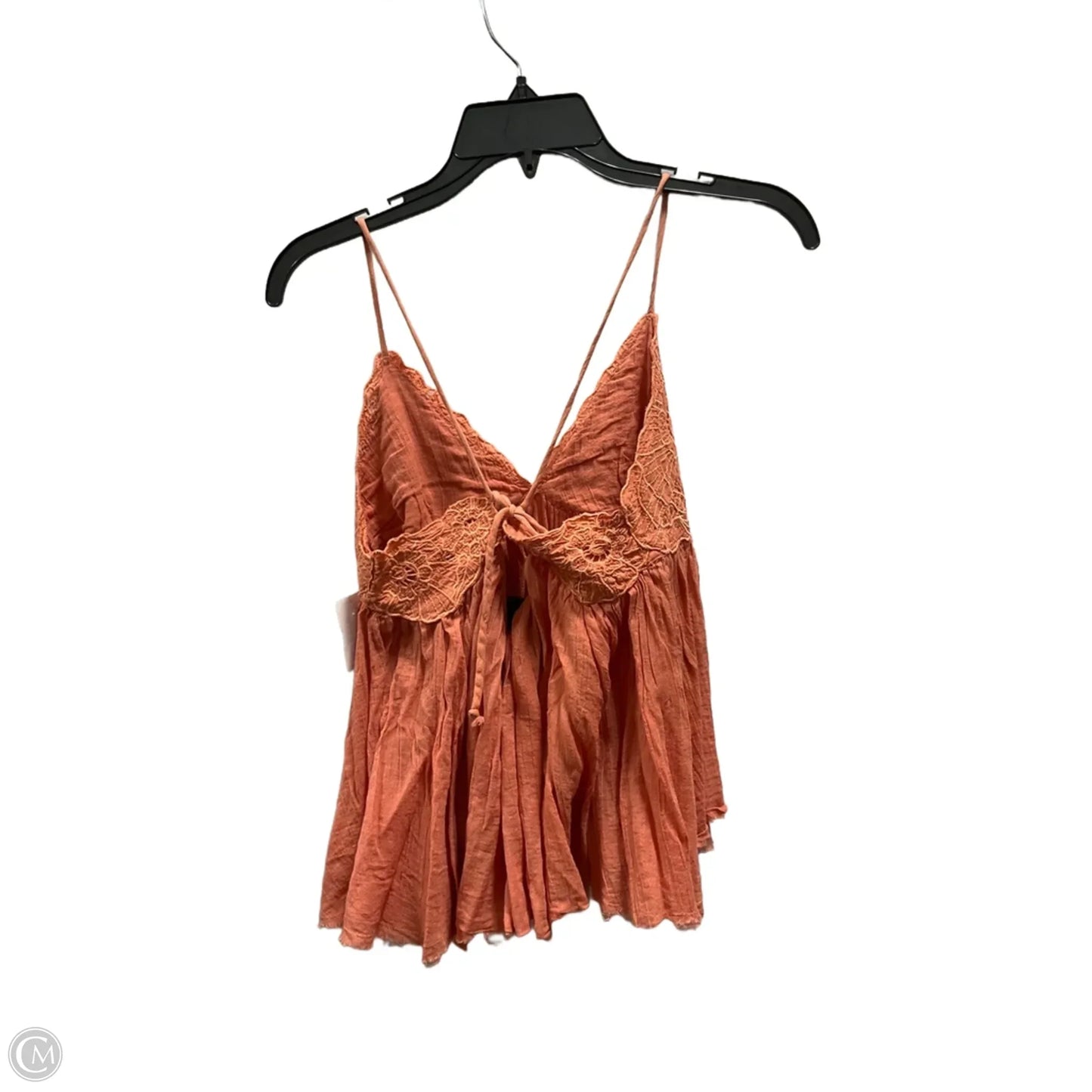 Top Sleeveless By Free People In Orange, Size: Xs