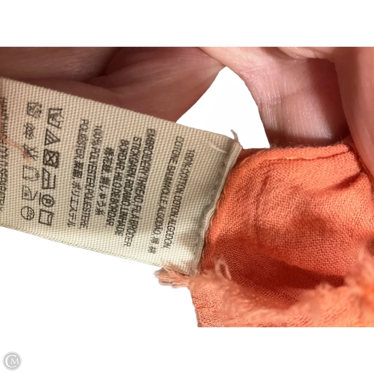 Top Sleeveless By Free People In Orange, Size: Xs