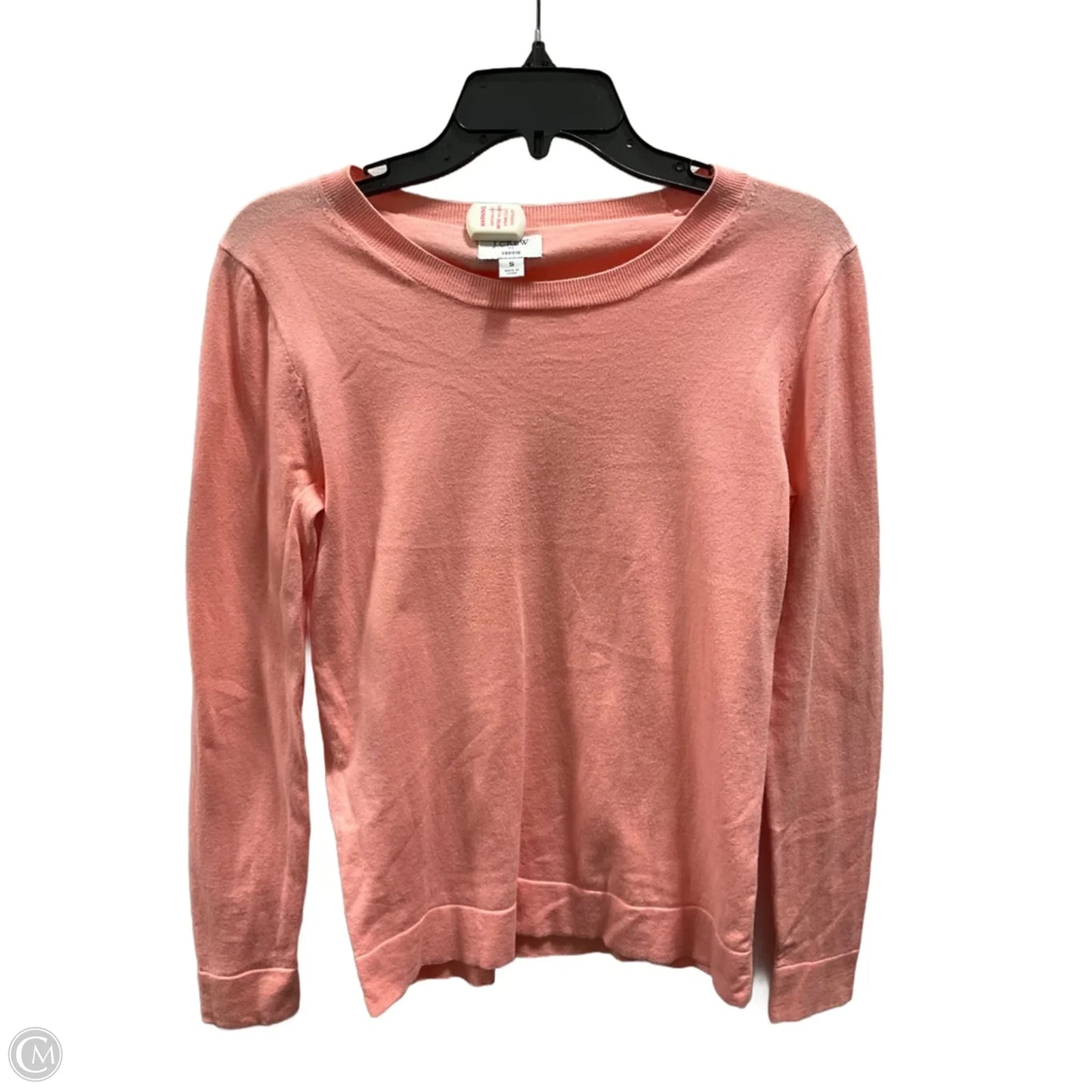 Top Long Sleeve By J. Crew In Peach, Size: S