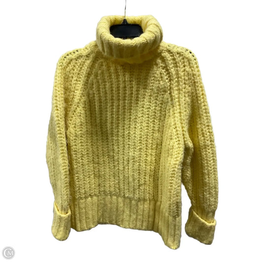Sweater By Pilcro In Yellow, Size: Xs