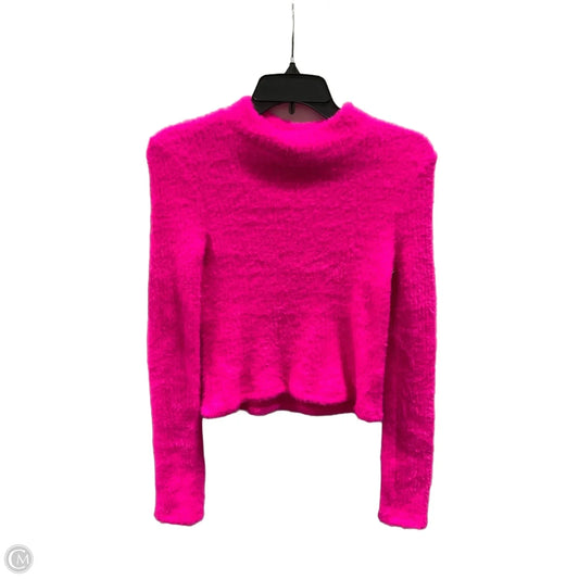 Top Long Sleeve By Anthropologie In Pink, Size: Xs