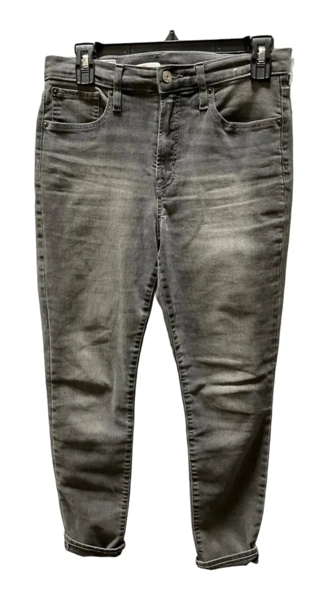 Jeans Skinny By Gap In Grey, Size: 6
