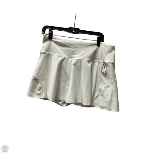 Athletic Skort By Athleta In White, Size: L