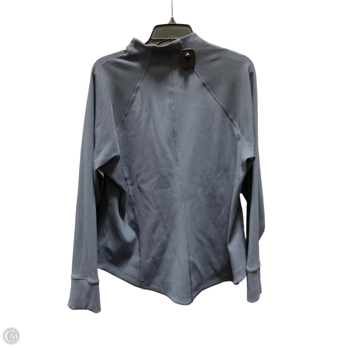 Athletic Jacket By Athleta In Blue, Size: 2x