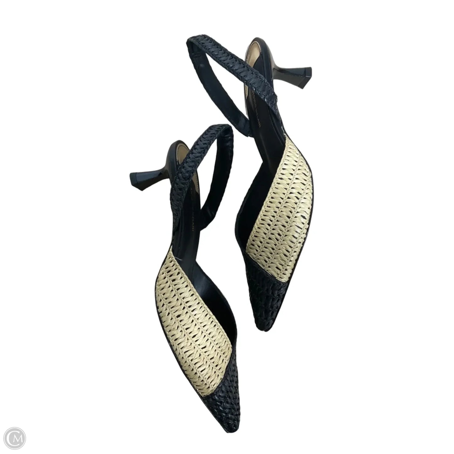 Shoes Heels Kitten By Antonio Melani In Black & Brown, Size: 10
