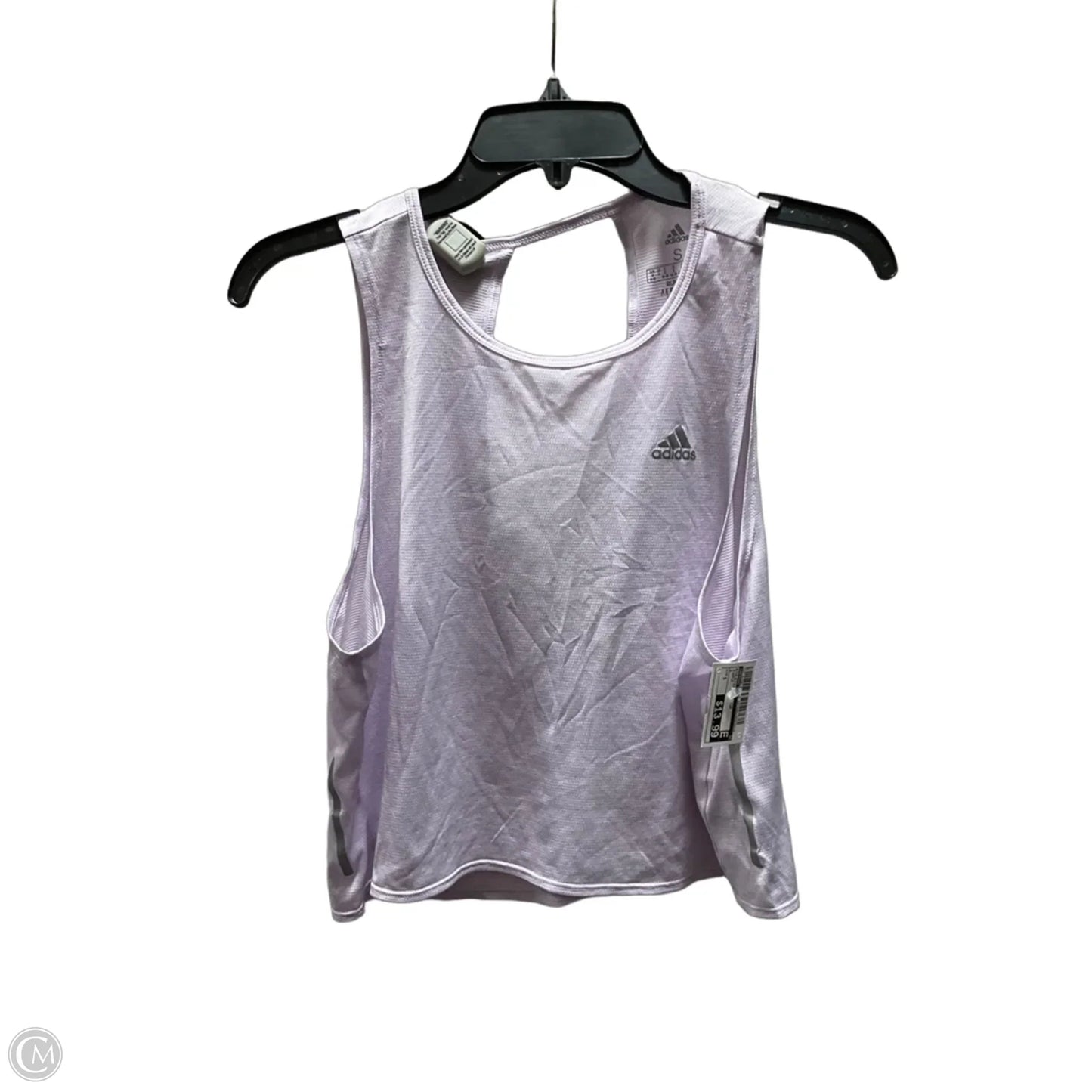 Athletic Tank Top By Adidas In Purple, Size: S