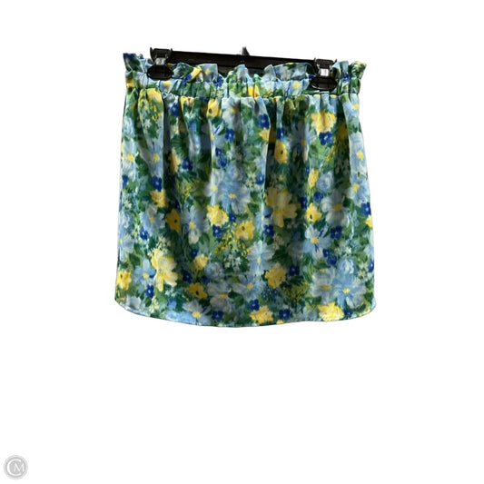 Skirt Mini & Short By Blu Pepper In Blue, Size: S