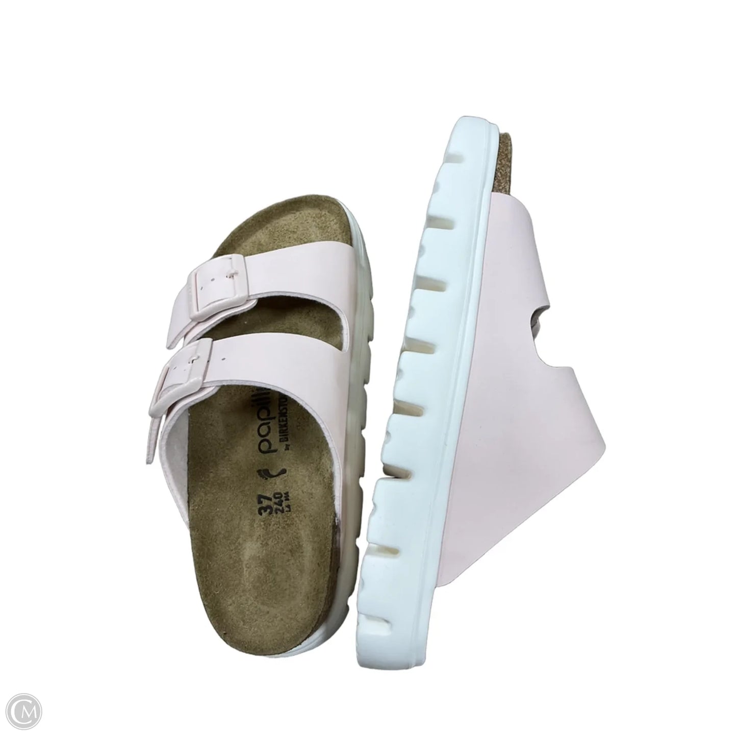 Sandals Flats By Birkenstock In Pink, Size: 6.5