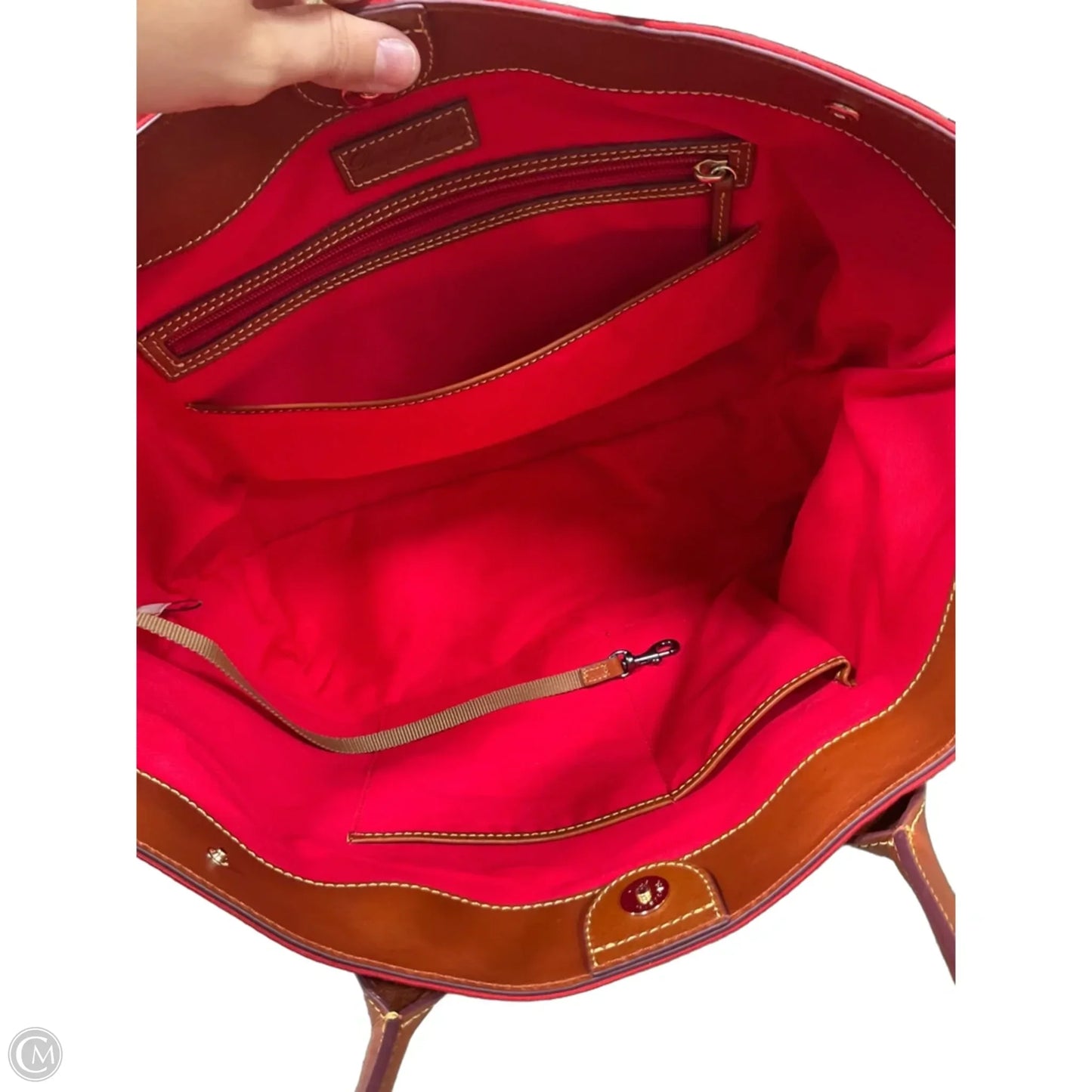 Handbag Designer By Dooney And Bourke, Size: Large