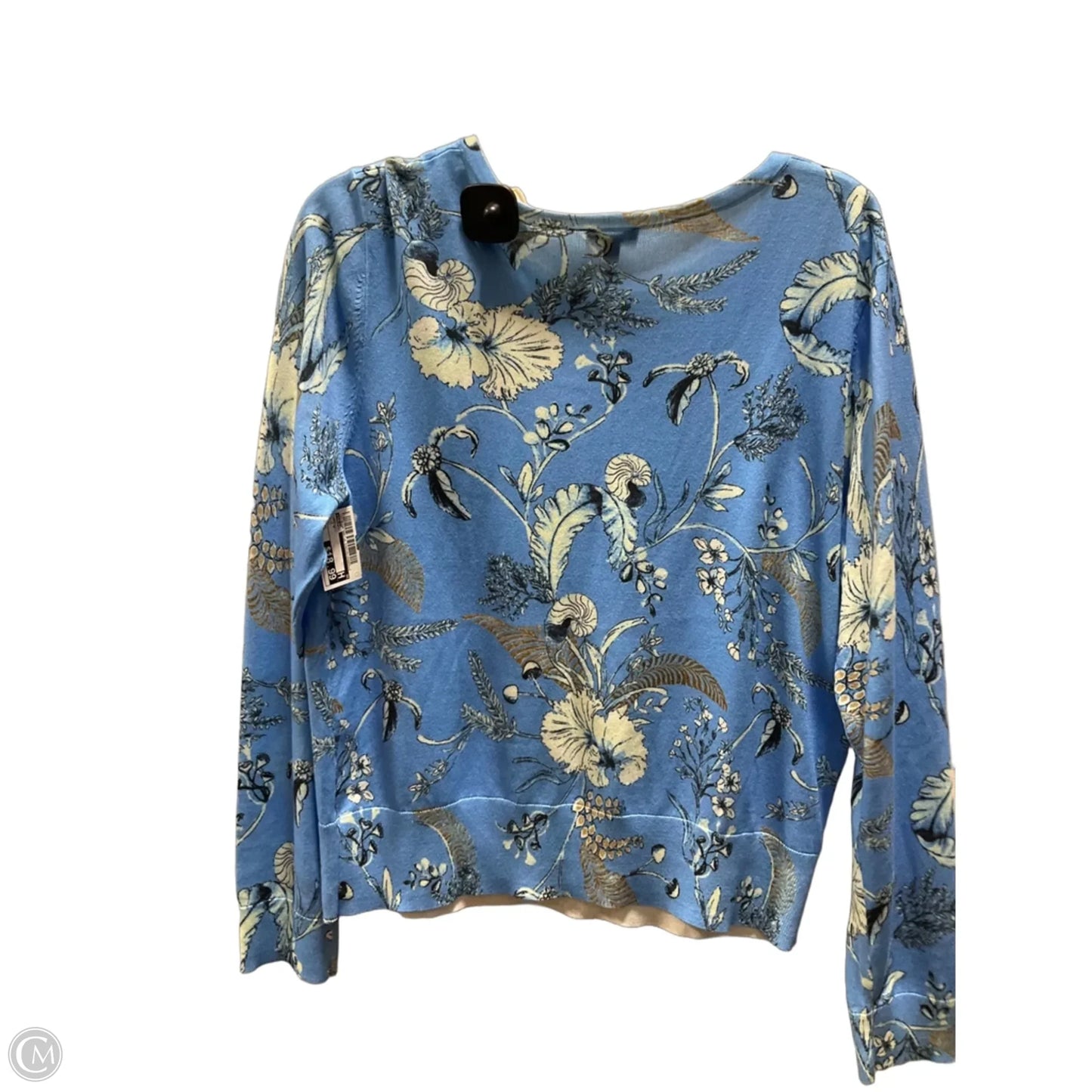 Cardigan By Talbots In Blue, Size: Xl