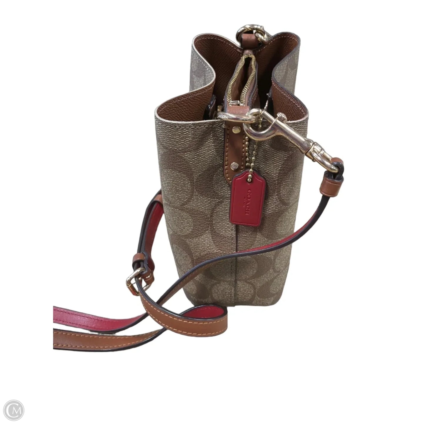 Crossbody Designer By Coach, Size: Small