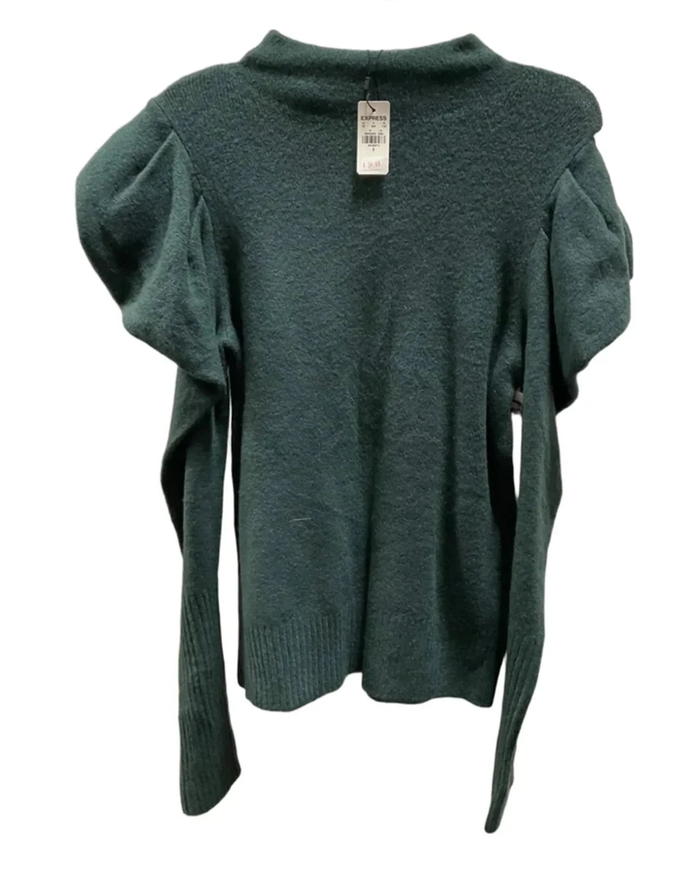 Sweater By Express In Green, Size: S